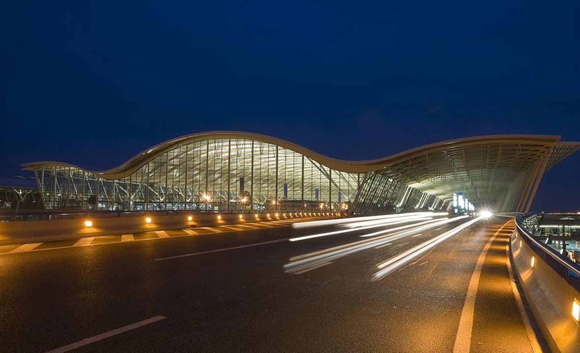 shanghai international airport terminal map